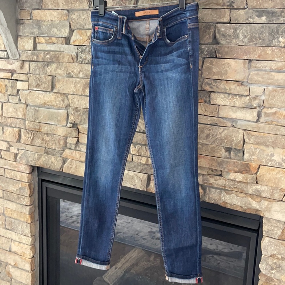 Joe’s Jeans Stretch Ankle Cuffed Jean Size 26